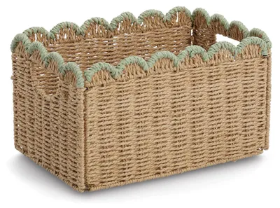 Obrázok produktu pre Pletený úložný košík ZELLER, 38 x 25 x 22 cm