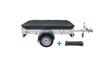 Produktbild von Anhänger Abdeckplane für 205×130 cm – Xstrong Pro 300, nicht gewebte Plane, wasserdicht & UV-beständig