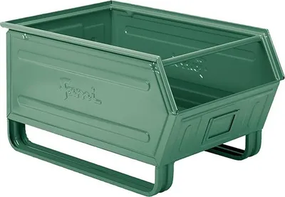 Produktbild von Stahlbehälter GR.5 GRÜN RAL6011 MM B=450 T=700 H=390
