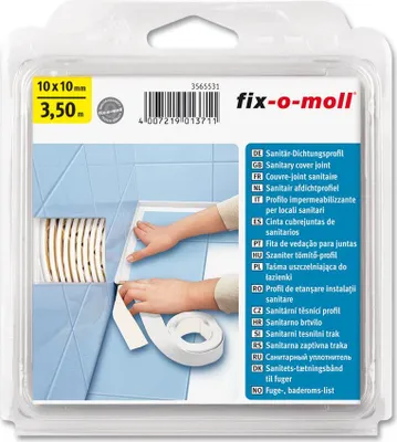 Produktbild von Sanitär-Dichtungsprofil 10 x 10 mm fix-o-moll