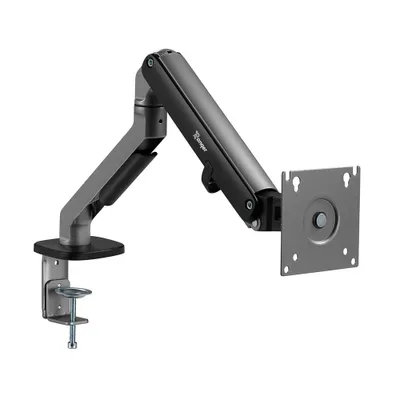 Produktbild von Ranqer Monitorhalterung 17-32 Zoll Bildschirme, VESA 75 & 100 mm, Monitor Stand, Monitor Arm, Höhenverstellbar, 360° Rotation, Schwenk-, Neigbar, bis 9kg, mit Kabelmanagement, schwarz