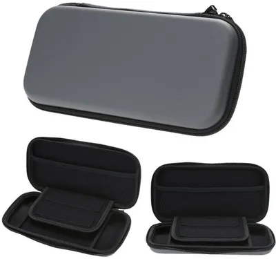 Image de Go Go Gadget – Étui – Compatible avec Nintendo Switch – Étui de rangement – Coque rigide – Gris