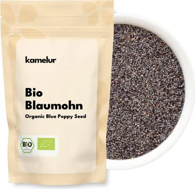 Produktbild von Kamelur Bio Blaumohn 500 g
