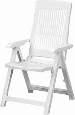 Produktbild von PROGARDEN 505090 Klappsessel "Tampa", weiß