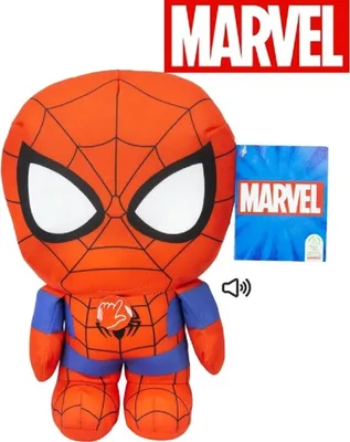 Produktbild von Marvel - Spiderman Plüsch Steht oder sitzt 28 cm Qualität Soft