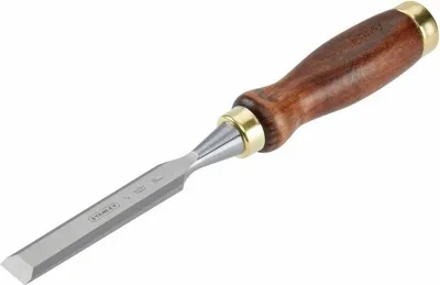 Image de Ciseaux de sculpteur manche bois 18 mm