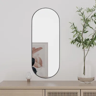 Produktbild von "2026 Promotion" Wandspiegel 20x50 cm Glas Oval - Wandspiegel CC21189