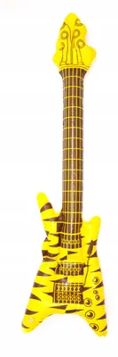 Produktbild von Tamipol Aufblasbare Gitarre Gelb 90 cm Party-Accessoire