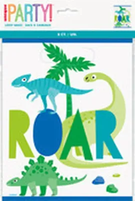 Produktbild von Dinosaurier blau & grün 8 Tüten