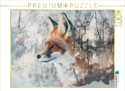 Produktbild von CALVENDO Puzzle Fuchs | 1000 Teile Lege-Größe 64x48cm Foto-Puzzle für glückliche Stunden