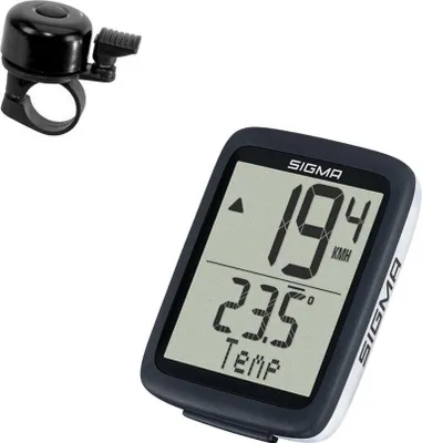 Produktbild von Sigma Fahrrad Computer BC 10.0 WR Fahrradcomputer inkl. Fahrradklingel