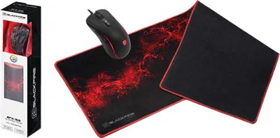 Obrázek produktu pro Herní myš a podložka Blackfire BFX-150 LED černá