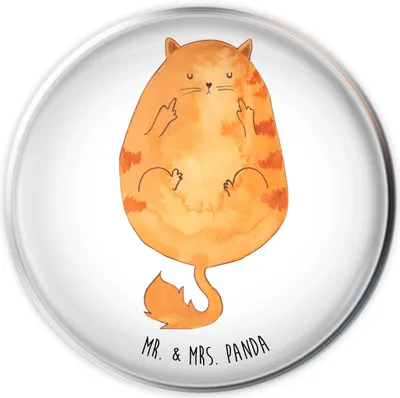Produktbild von Mr. & Mrs. Panda waschbeckenstöpsel Katze Frühaufsteher - Weiß - Geschenk, Waschbecken-Stopfen, Waschbecken Ablaufstopfen, Abfluss-Stöpsel, Lustig, Kater, Katzen, Stöpsel