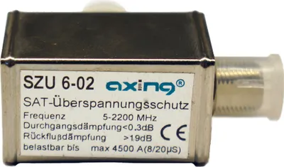 Obrázek produktu pro Axing SZU 6-02, Černá, CE, 1 kusů