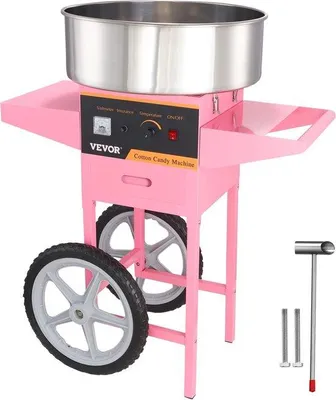 Productafbeelding van Suikerspinmachine, roestvrij staal, met temperatuurregeling, eenvoudig in gebruik