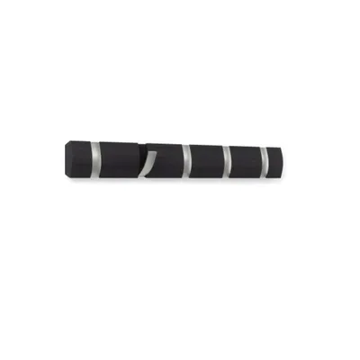 Immagine prodotto di Umbra FLIP 5 Wandhaken, Kleiderhaken, Gaderobe, Gaderobenhaken, Wandgaderobe, Wohnen, Wohnaccessoire, Pappel, Driftwood/Nickel, 318850-1143
