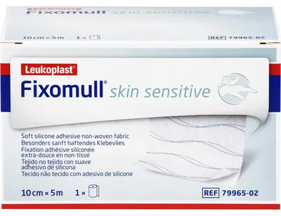 Image de FIXOMULL SENSIBLE A LA PEAU 10CMX5M, 1 St PFL