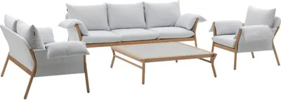 Produktbild von Hespéride - Gartenmöbel "odemilia" 6-sitzer aus polyester und aluminium
