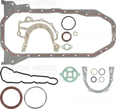 Produktbild von REINZ 08-29178-01 Dichtungssatz Kurbelgehäuse für AUDI 80 Limousine (8C2, B4) 80 Avant (8C5, B4) 100 Limousine (4A2, C4) A6 Avant (4A5, C4)