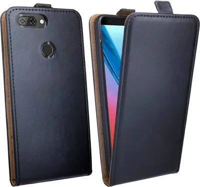 Produktbild von ZTE Blade V9 Handyhülle Tasche Flip Case Smartphone Schutzhülle Schwarz