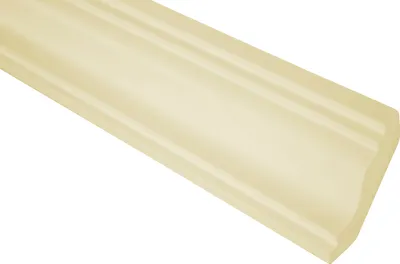 Produktbild von GRAND DECOR Stuckleisten Decke modern, PolyurethanHartschaum & Flexibel - 2m Deckenleisten glatt Zierleisten Decken Stuck Deko Kunststoff (30 Meter P829 flexi)