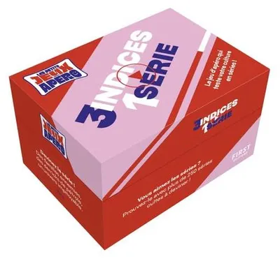 Produktbild von 3 indices 1 série - petit apéro, 2e éd