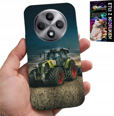 Zdjęcie produktu dla Etui Do Oppo Reno12 F / 12Fs 5G - Traktor Ciągnik Rolniczy Plecki, Wzory