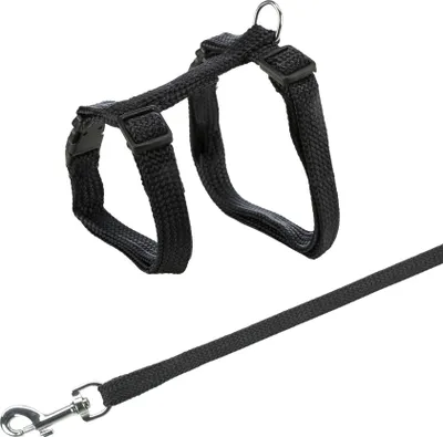 Produktbild von TRIXIE Katzengeschirr mit Leine, 22–42 cm / 10 mm, 1,25 m