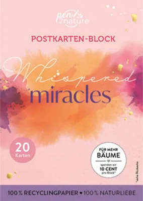 Image de Postkartenblock Whispered Miracles