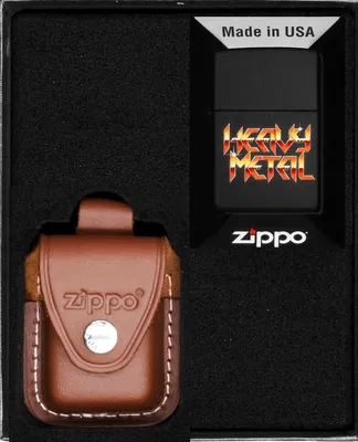 Produktbild von ZIPPO Feuerzeug-Set METAL DESIGN Geschenk No2