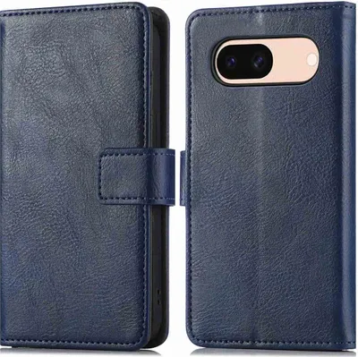 Image de imoshion Bibliothèque Luxe pour le Google Pixel 8a - Bleu foncé