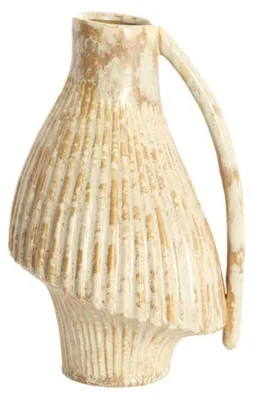 Produktbild von Light & Living - Vase FORLA - Weiß - 19.5x17.5x28.5 cm