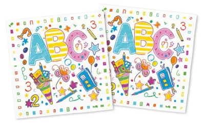 Produktbild von 20 Servietten Schulanfang