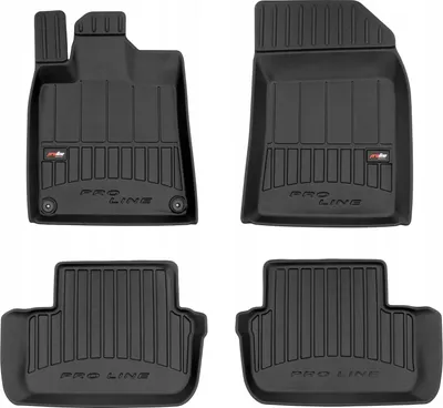 Zdjęcie produktu dla Dywaniki Gumowe Korytkowe F 3D Peugeot 407 2004-2011