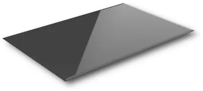 Produktbild von Famanu Glasplatte für Kamin und Tischplatte - 115x65cm, Facettenschliff, Sicherheitsglas 6mm