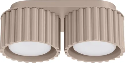 Produktbild von Plafond AURA 2 taupe Gx53 2xGx53 10W Aluminium 8x10x21cm Sollux Lighting