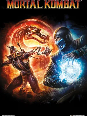 Produktbild von Poster mortal kombat 9 Videospiel