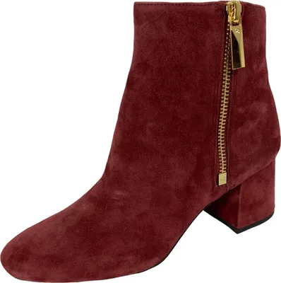 Produktbild von D22 tronchetto donna MICHAEL KORS bordeaux Wildleder Stiefel Frauen