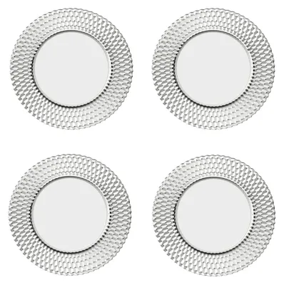Produktbild von Boston 4er Set Platzteller 32x32cm klar