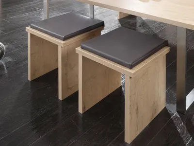 Produktbild von Bankkissen Sitzkissen 40x38 Kunstleder Braun