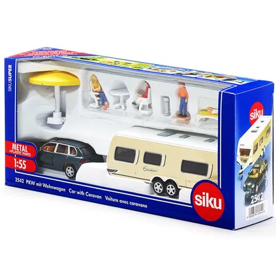 Immagine prodotto di Siku Super Auto con roulotte S2542
