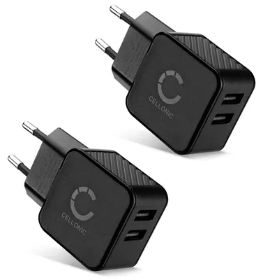 Immagine prodotto di CELLONIC 2x Adattatore USB Caricatore USB 17W