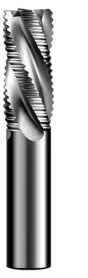 Produktbild von Schruppfräser HSS mit 3 bis 4 Nuten für Aluminium und Stahl