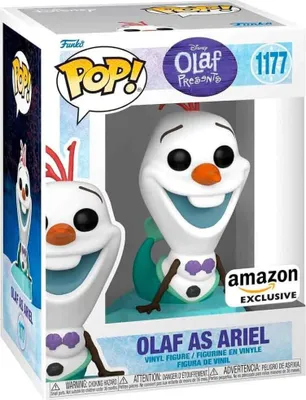 Zdjęcie produktu dla Figurka Funko Pop! Disney - Olaf jako Ariel - Ekskluzywna Winylowa Figurki