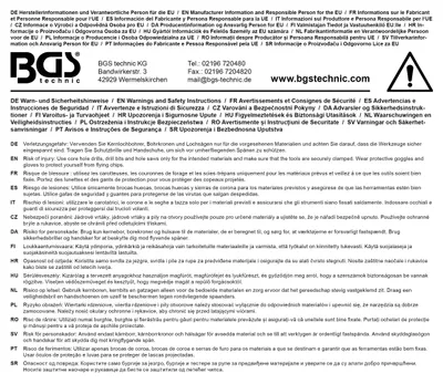 Produktbild von BGS 3916 Zentrierbohrer für Fliesenlochbohrsatz