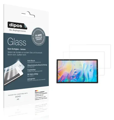 Image de 2x Protection ecrán pour ZIOVO A9 Verre souple Film Protecteur 9H dipos
