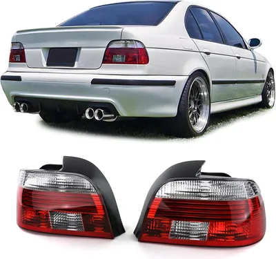 Obrázek produktu pro Zadní sdružená světla v červené barvě pro zadní světla v červené barvě pro BMW řady 5 E39