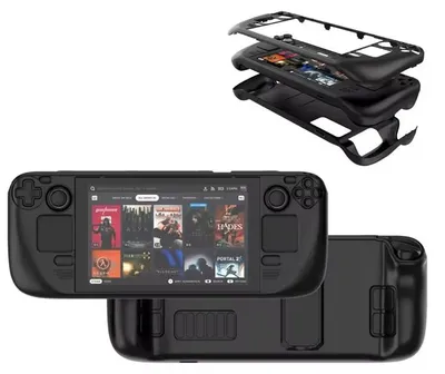 Zdjęcie produktu dla ETUI POKROWIEC SILIKONOWY CASE DO KONSOLI STEAM Deck / Deck OLED