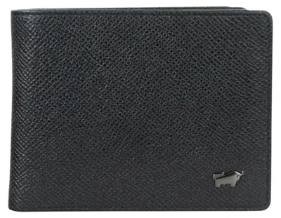 Immagine prodotto di Portafoglio ROBIN RFID, portafoglio in pelle nero da uomo, con 4 scomparti per carte di credito e 3 scomparti aggiuntivi