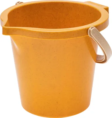 Produktbild von Betzold Sandspieleimer aus biobasiertem treeNside-Material, Farbe: curry, Setgröße: 1 Stück